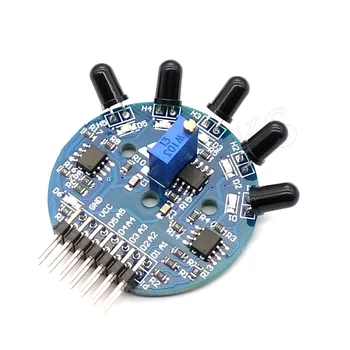 5-полосный модуль датчика пламени с цифровым аналоговым выходом для Arduino Raspberry pi Дешево Продается Изображение 2