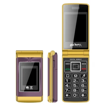Оригинальный Большой Кнопочный Флип-Мобильный Телефон 2.8 