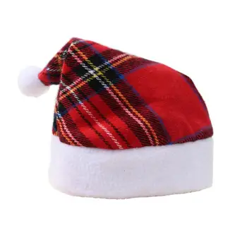 1/3 / 5ШТ Шляпа из матовой ткани, прочная, удобная посадка, легко моется, не завязывает голову, Рождественская шляпа для домашних животных, мультяшная шляпа, прекрасная мягкая Изображение 2