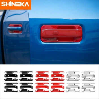 SHINEKA Автомобильная дверная ручка, декоративная наклейка для чаши, накладка для Ford F150 2015 2016 2017 2018 2019 2020 Внешние аксессуары