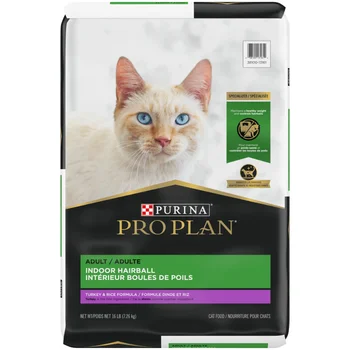 Сухой корм для кошек Purina Pro Plan с индейкой и рисом для кошек, 16-фунтовый пакет