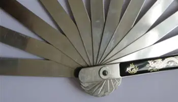 Высококачественный 33-сантиметровый ДВУСТОРОННИЙ веер для тренировки тайцзицюань, боевые искусства Кунг-фу Ушу, вентиляторы для выступлений Изображение 2