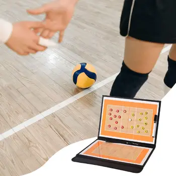 Складной планшет для тренировок по волейболу с тренерами для аксессуаров