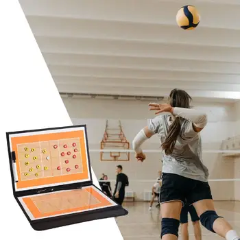 Складной планшет для тренировок по волейболу с тренерами для аксессуаров Изображение 2