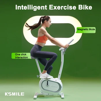 KSMILE K8328BSW Динамический велосипед, мини-оборудование для фитнеса, спортивный Магнитный контроль, бесшумный, маленький, для похудения в помещении, интеллектуальный Bic