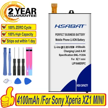 100% Аккумулятор HSABAT 4100mAh LIP1648ERPC Для Sony Xperia XZ1 compact XZ1 mini 4,6