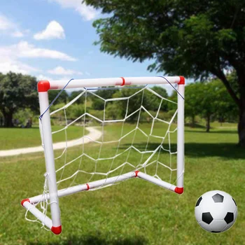 Детский футбол, маленькие уличные футбольные ворота, портативный износостойкий детский футбол