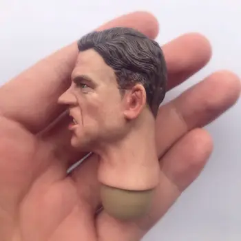 1/6-я модель скульптуры головы солдата Второй мировой войны для 12-дюймовой куклы-мужчины HT