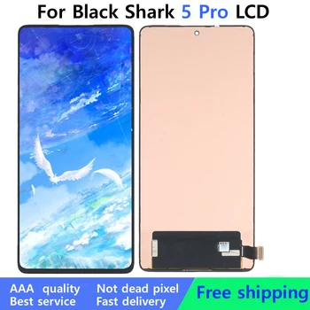 Для Xiaomi Black Shark 5 Pro ЖК-дисплей С Сенсорным Экраном, Дигитайзер В Сборе, Ремонт, Оригинал, 6,67