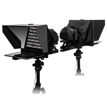 TYST Video TY-320Pro 15-дюймовый телесуфлер для планшета для интервью на открытом воздухе, суфлер для зеркальной камеры Изображение 2