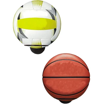 2022 Футбольный мяч, Настенный дисплей для хранения футбольного баскетбола, Держатель для спортивного мяча, дисплей для волейбола, медицинский мяч, Прочный Изображение 2
