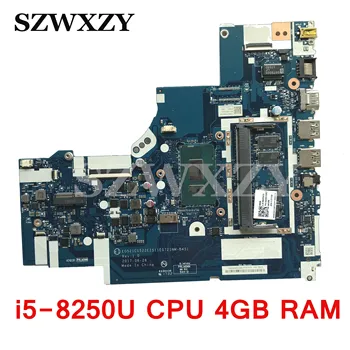 Восстановленная 5B20Q13067 NM-B451 Для Lenovo Ideapad 320-15IKB Материнская Плата Ноутбука С процессором i5-8250U 4 ГБ оперативной ПАМЯТИ DDR4 Полный Тест