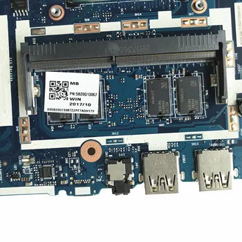 Восстановленная 5B20Q13067 NM-B451 Для Lenovo Ideapad 320-15IKB Материнская Плата Ноутбука С процессором i5-8250U 4 ГБ оперативной ПАМЯТИ DDR4 Полный Тест Изображение 2