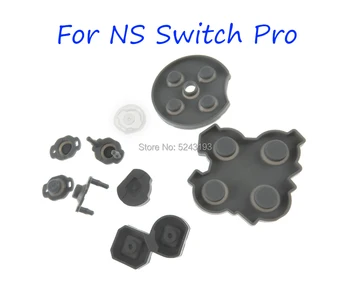 200 комплектов для ремонта Кнопок NS Pro switch controller ABXY Cross button проводящая резиновая прокладка для Контроллера Nintend Switch Pro