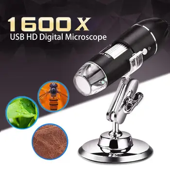 1600X Электронный Цифровой Микроскоп Ручная Лупа Камера USB Микроскоп