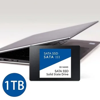 Оригинальный портативный SSD-накопитель 2 ТБ 2,5 дюйма 4 ТБ Sata III Жесткий диск для ноутбука Настольный микрокомпьютер 1 ТБ Внутренний твердотельный жесткий диск Изображение 2