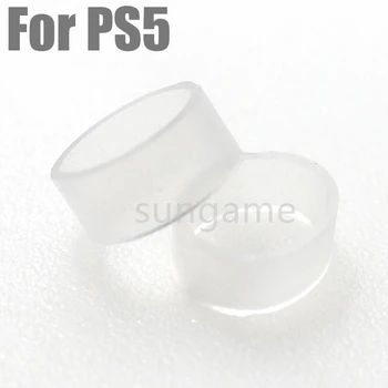 6шт силиконового кольца для PS5, для PS4, PS3, Износостойкая резиновая защита, Аксессуары для джойстика для XBOX ONE серии Switch Pro