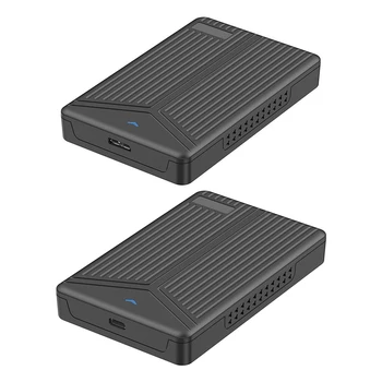 2,5-дюймовый Мобильный Жесткий Диск SATA Box 5 Гбит/с Корпус Жесткого диска USB3.0 3.1 Интерфейс с Кабелем для передачи данных для Windows / Mac OS / Linux