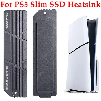 Радиатор M.2 SSD-Кулер для PS5 Slim SSD-Радиатор с Термосиликоновыми Прокладками Комплект Охлаждающих Принадлежностей для 2280 M.2 NVMe SSD Изображение 2