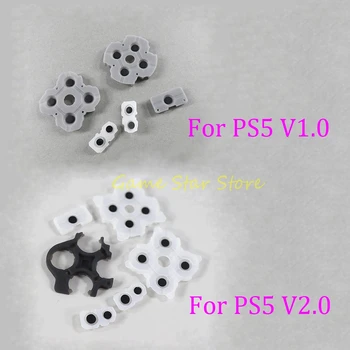 1 комплект Силиконовых Токопроводящих Резиновых Кнопок D-Pad Keypads Для контроллера PlayStation 5 PS5 V1.0 V2.0