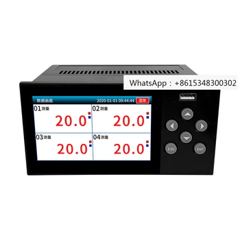 Безбумажный регистратор промышленного класса Многоканальный регистратор температуры Контрольный прибор Давление ток напряжение