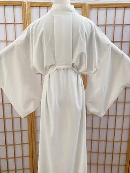 Кимоно, халат Юката, нижнее белье для мышц, белый халат, фото одежды в японском стиле на подкладке, женская традиционная одежда высокого качества Изображение 2
