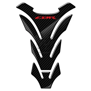 Для Honda CBR 600 900 1000 Tankpad 3D Carbon Look Защитные наклейки для бака мотоцикла