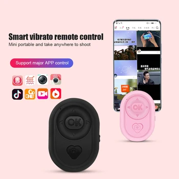 Bluetooth-совместимый пульт дистанционного управления Кнопка Love Heart Беспроводной селфи-контроллер Автоспуск камеры Телефонная ручка Спуск затвора Изображение 2