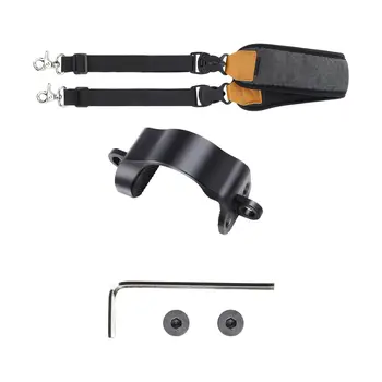 Регулируемый карданный стабилизатор, Ремешок для шейного ремня, Сменные Аксессуары, Прочная Несущая Нейлоновая Оплетка Черного цвета для RS3 Mini Изображение 2