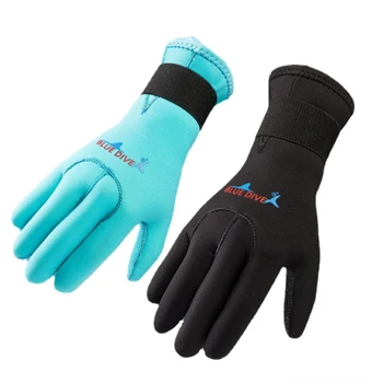 Перчатки для дайвинга из неопрена толщиной 3 мм, теплые перчатки, перчатки для подводного плавания, снаряжение для подводного плавания, гидрокостюм с защитой от царапин, сохраняющий тепло