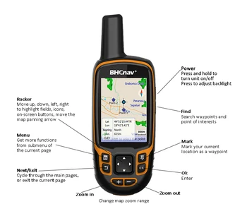Портативный GPS BHCnav NAVA Pro F70 Другие товары для кемпинга и пешего туризма, похожие на Garming 78