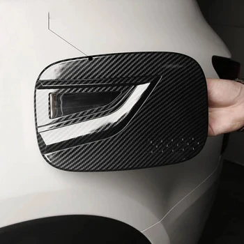 ABS защита из углеродного волокна крышка топливного бака автомобиля масляный бак декоративная наклейка аксессуары Для Kia Sorento MQ4 2021 2022 Изображение 2