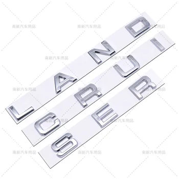 3D автомобильные металлические буквы, эмблема, логотип, значок, наклейки на багажник автомобиля для Toyota Land Cruiser Prado, наклейка на кузов автомобиля Изображение 2