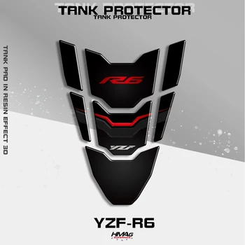 Для YZFR6 YZF-R6 YZF600 Накладка На Бак Декоративный Протектор Накладка На Бак Мотоцикла Защитная Наклейка Наклейки Изображение 2