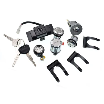 Цилиндр автомобильного Замка и Набор ключей для Mitsubishi Montero Pajero 2 MK2 V31 V32 V33 V36 V43 V44 V46 1990-2004 MR259744 MR259766