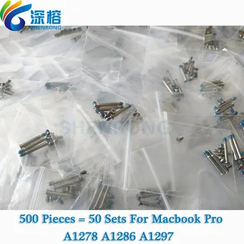 500 шт/50 комплектов нижних винтов A1278 A1286 A1297 для Macbook Pro 13 