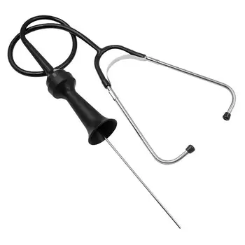 Двигатель S Stethoscope Инструмент для обнаружения стетоскопа Инструмент для прослушивания автомобильных стетоскопов из нержавеющей стали, тестер для ремонта, диагностический инструмент