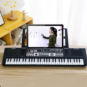 Syntezator Kids Piano Keyboard Мини Портативная Профессиональная Электрическая фортепианная музыка Гибкий Teclado Controlador Midi Piano DWH