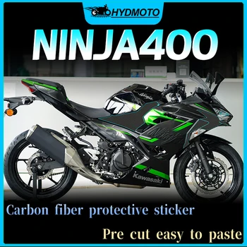 Для Kawasaki NINJA400 Ninja400 наклейка из углеродного волокна защитная наклейка для защиты кузова модификация декоративной пленки