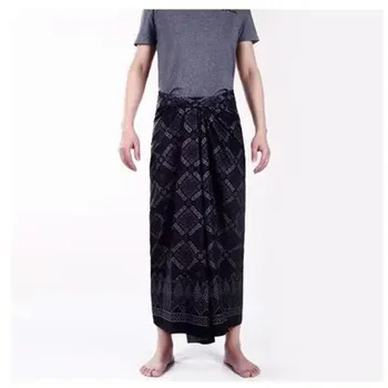 Юго-Восточная Азия Малайзия Мьянма Мужская юбка-саронг Longji Изображение 2