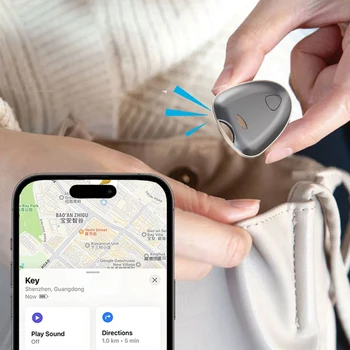 Bluetooth GPS Трекер Smart Locator Защита От Потери Устройства Локатор Мобильных Ключей Поиск Домашних Животных И Детей Местоположение Для Apple Find My Smart Tag Изображение 2
