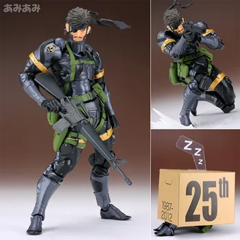 Оригинальная коллекционная модель KAIYODO NO 131 EX Snake Metal Gear из цельного ПВХ-фигурки Преимущества вентилятора
