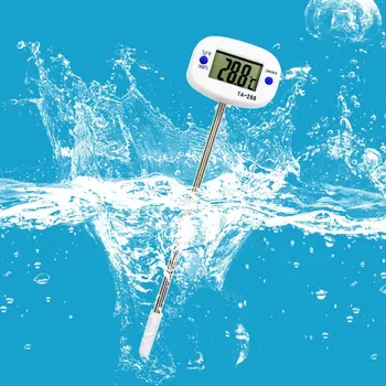 Термометр для измерения температуры напитков на кухне, температура масла, кофе, барбекю, термометр для молока и воды, булавка для барбекю Изображение 2