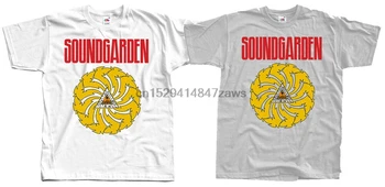 Футболка Soundgarden V2 с постером Криса Корнелла в стиле гранж (БЕЛЫЙ ЦИНК) S-5XL