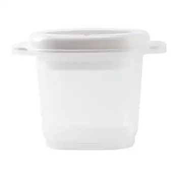 Коробка для хранения свежих продуктов, Прозрачная Кухонная посуда для приготовления на пару, Прочная Микроволновая печь, рисоварка, Посуда без деформации, Простая Изображение 2