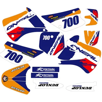 Полный набор Наклеек 3M Motocross KX 85/100 Графические наклейки для Kawasaki KX85 KX100 1998-2001 2002 2003 2004 2005 2006 2007-2013