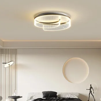 Защита глаз потолке в гостиной атмосферу лампы фар супер яркий светодиодный основной светильник Изображение 2