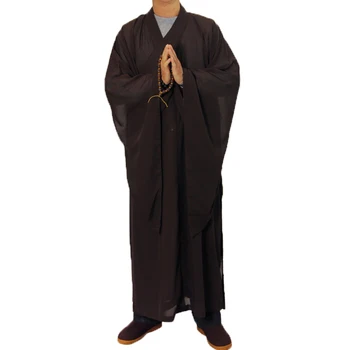 Дзен-буддийский халат Монаха, халат для медитации, Тренировочная форма монаха, одеяния буддийских монахов, одеяния шаолиньских монахов, буддийская одежда унисекс