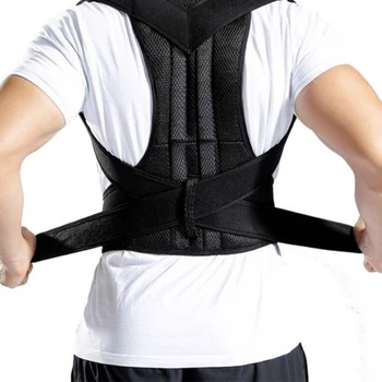 Корректор осанки, ремень для защиты спины от горбинки, Поясничный ортез, устройство для коррекции неправильного положения спины и плеч