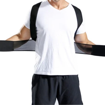 Корректор осанки, ремень для защиты спины от горбинки, Поясничный ортез, устройство для коррекции неправильного положения спины и плеч Изображение 2